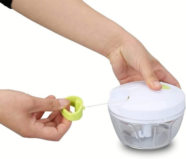 Mini Manual Food Chopper – Time-Saving, Multi-Function, Compact, and Portable Garlic & Vegetable Chopper - Image 2