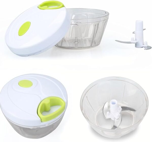 Mini Manual Food Chopper – Time-Saving, Multi-Function, Compact, and Portable Garlic & Vegetable Chopper - Image 6