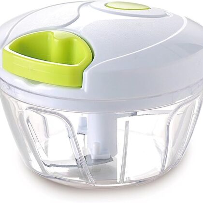 Mini Manual Food Chopper – Time-Saving, Multi-Function, Compact, and Portable Garlic & Vegetable Chopper