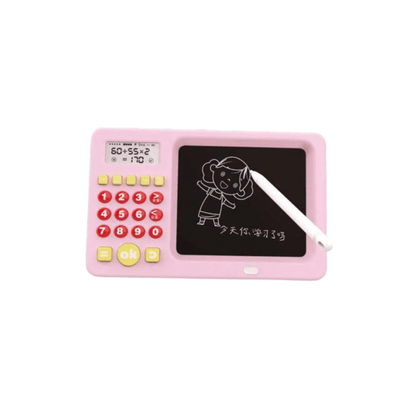 Rechargeable LCD Writing Tablet for Kids - 2 in 1 Early Education Math Toy, Learning & Fun - Image 8