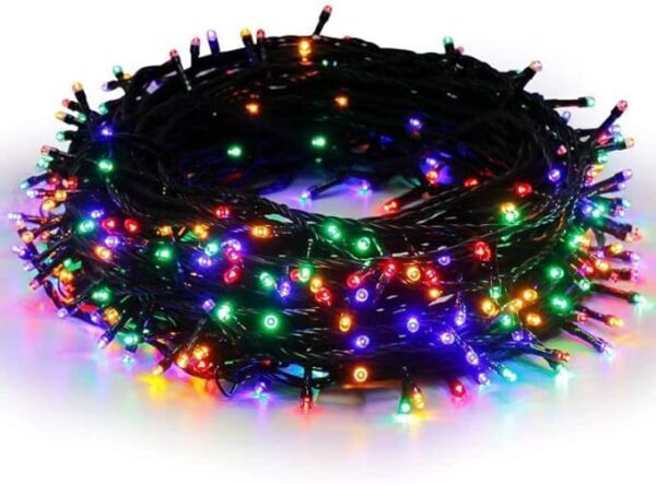 Multicolor LED Lights – 100/250/300 LED String Lights for Christmas, Parties, Home, and Garden Décor - Image 2