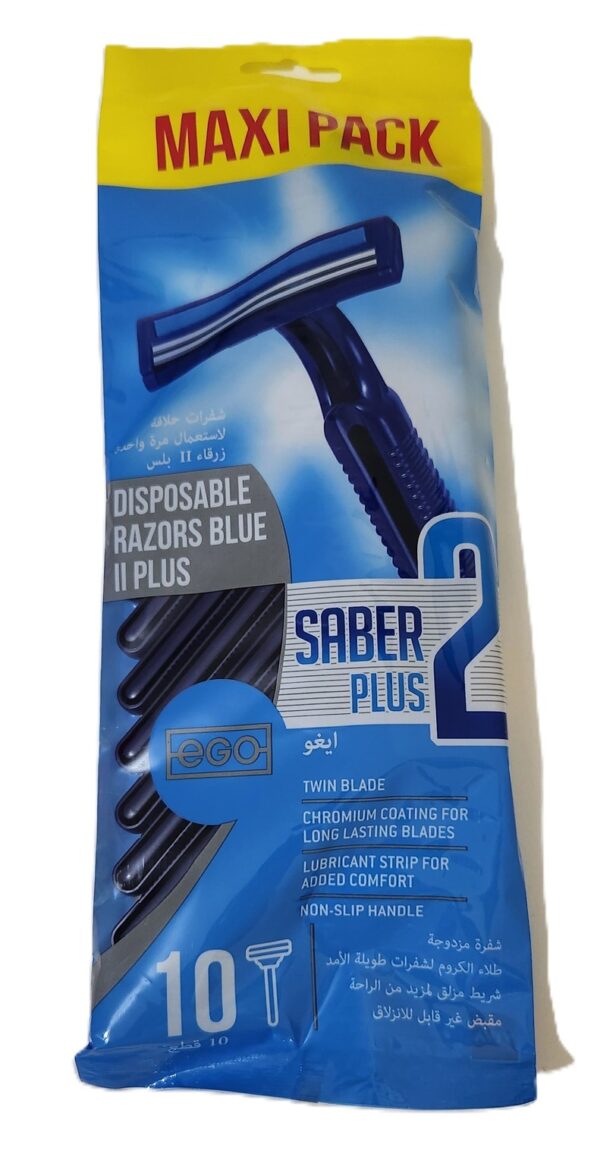 Twin Blades Disposable Razors for Men and Women - Image 2