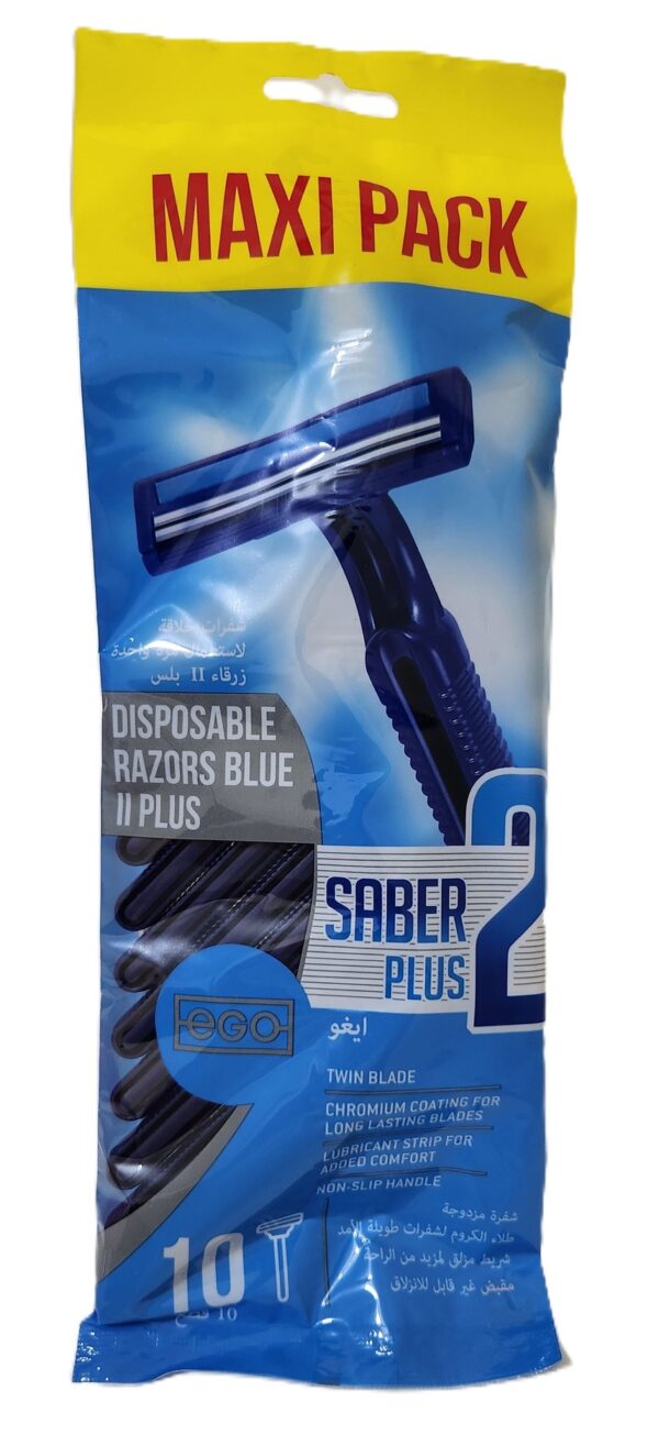 Twin Blades Disposable Razors for Men and Women - Image 3