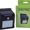 Solar Powered LED Wall Light