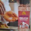 Himalayan Pink Salt Grinder on kitchen counter